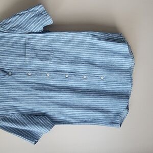 J. Crew Blue Casual Button Down Shirt